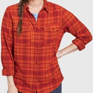 NWT, United by Blue, Flannel in Red, Sz Medium